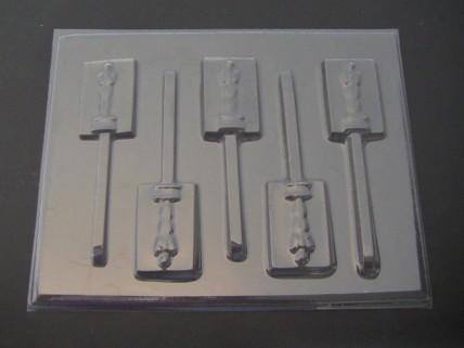 293sp Award Statue Bar Chocolate Candy Lollipop Mold